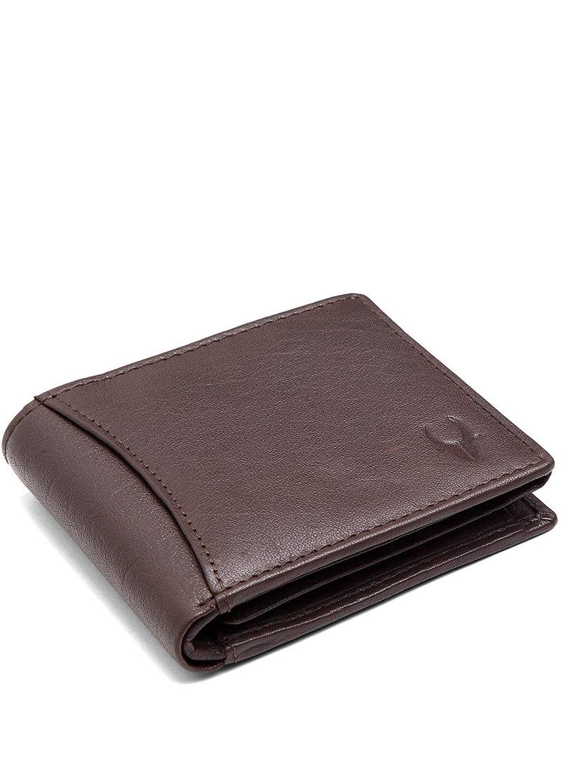 WILDHORN Genuine Leather Hand-Crafted Wallet For Men, Bifold Leather Wallet - Image 1