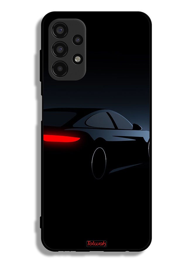 Tolwak Samsung Galaxy A13 4G Protective Case Cover Dark Car - Image 1