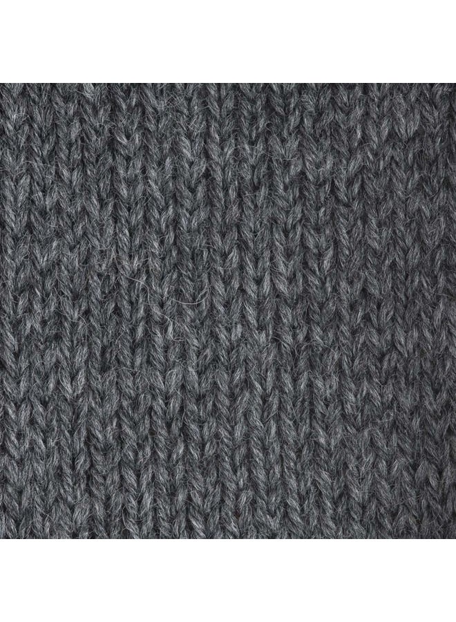 Patons Classic Wool Yarn, Dark Grey Mix (244077-225) - Image 4