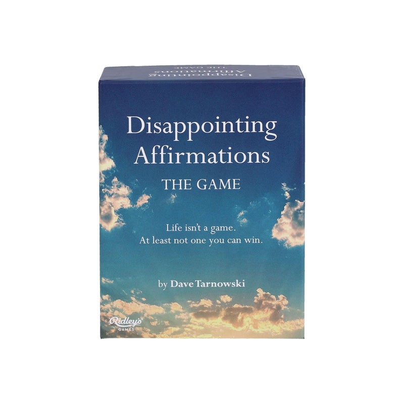 Ridley's Disappointing Affirmations The Game Life Isnt a Game at Least not one You can Win Trendy Viral and Funny Adult Party Game for Ages 17 Great Gift for College Students - Image 2