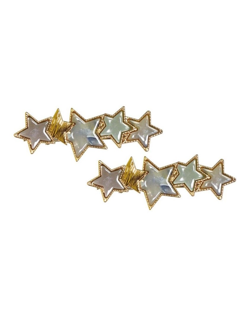 Alissa 2Pcs Hair Clips for Women's Hair Accessory Hair Pins Styling Hair Clips - Image 1