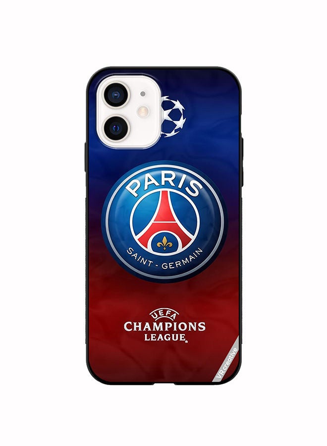 VR CREATIVE Protective Case Cover For Apple iPhone 12 Uefa Champion League Design Multicolour - Image 1
