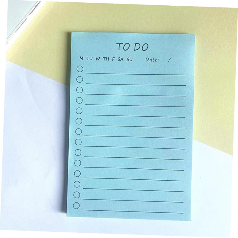 Memo Pads with Adhesive Tabs Kawaii Design for Plans Reminders Portable Note Pads Set of 6 - Image 5