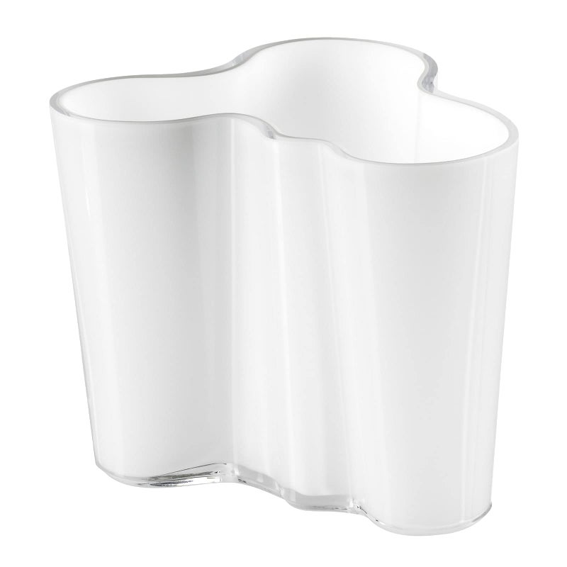 Iittala Alvar Aalto 95mm White Vase - Image 1