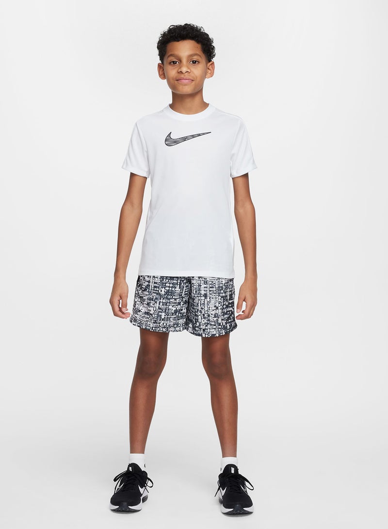 نايكي تيشيرت برسومات دراي-فِت للأطفال - Image 1