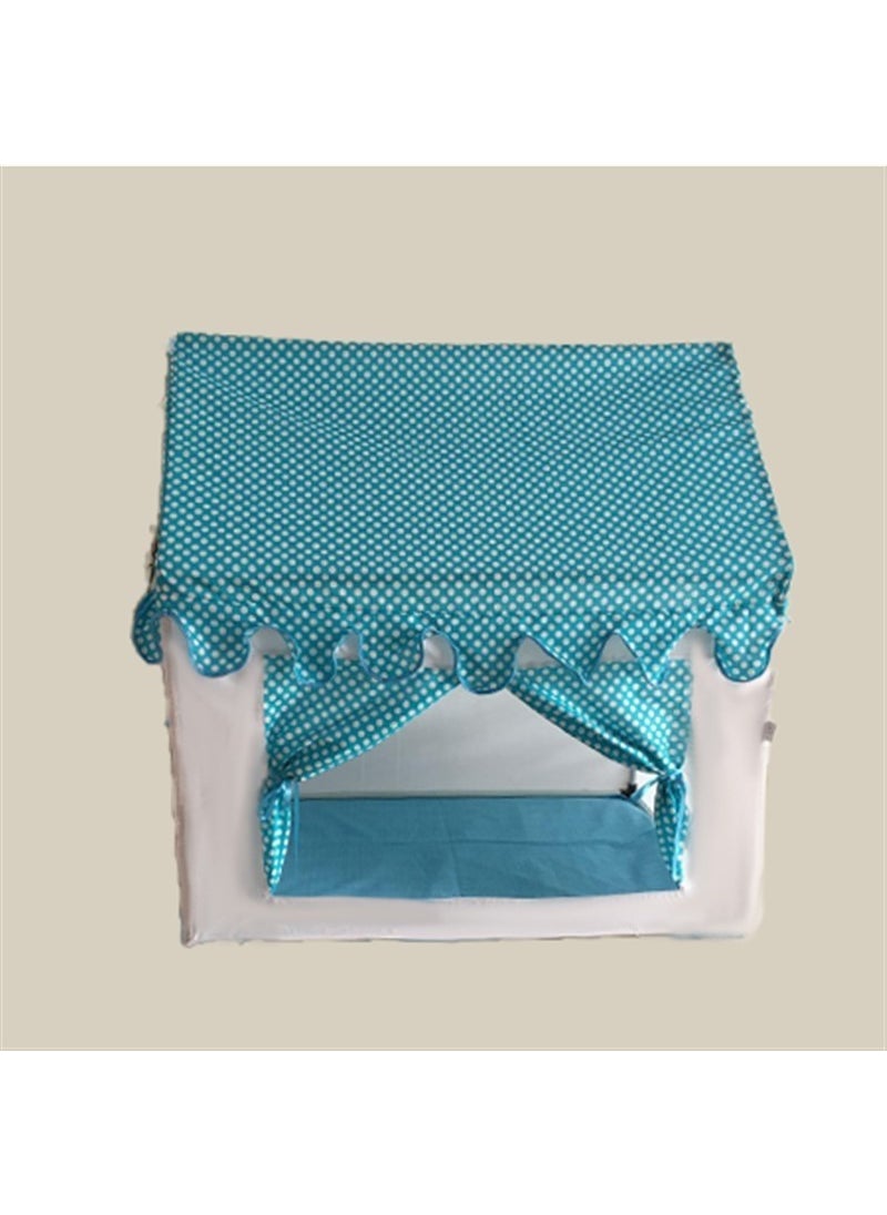 Abbie - Dream My First Home with Turquoise Cushion - Image 1