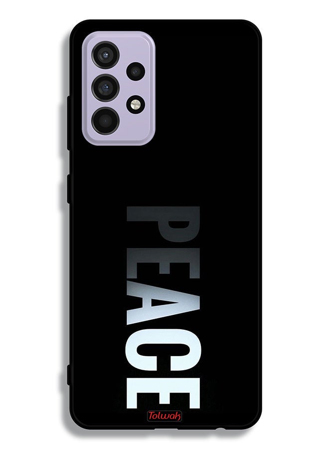 Tolwak Samsung Galaxy A52s 5G Protective Case Cover Peace - Image 1