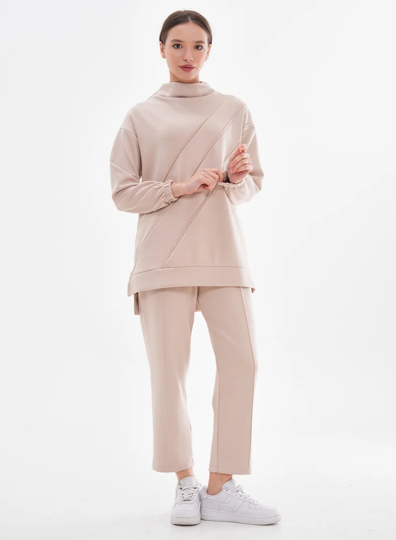 Marvella By Rasha Cotton Training Suit with High Neck