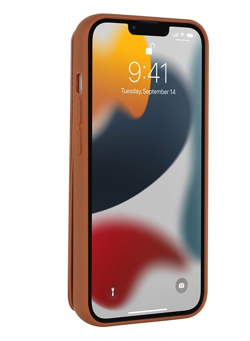 Suteni Back Cover Wristband Card Slots Leather Phone Case for iPhone - Image 2