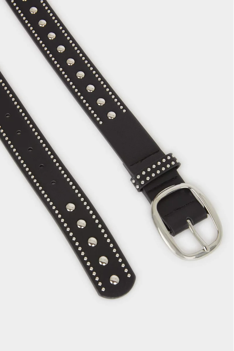 DeFacto Woman Faux Leather Denim Belt