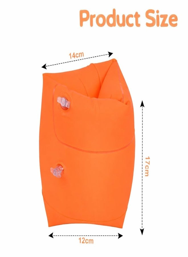 VEDHAK Inflatable Arm Swimming Floats Bands Floatation Water Wings Swimming Arm Ring Floatie for Children and Adults Eather Float Band. - Image 2