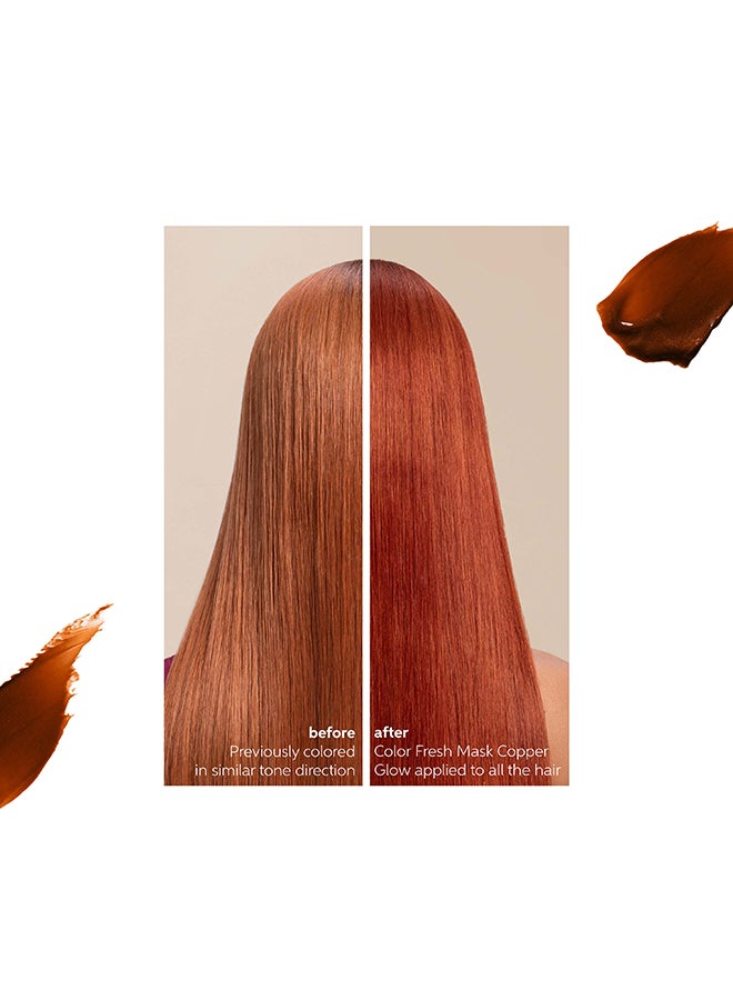 Wella Professionals Color Fresh Mask In Copper Glow - Zero-Damage Color Depositing Mask To Revive And Maintain Vibrant Copper Tones (150 Ml) - Image 4