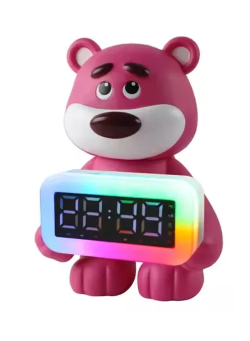 CH-M52 Cartoon Panda Smart Speaker with Professional Speaker Clock and RGB Lighting - Image 1