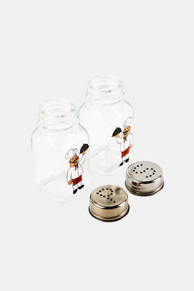 Precious Home 2 Pieces Chief Salt And Pepper 790ml, Transparent  - Image 2