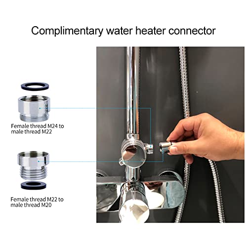 YAS Water Flosser for Family Use 3 Jet Tips & 3 Toothbrush for Faucet & Shower, Oral Irrigator Non-Electric Safety , Dental Oral Care Tooth Cleaning - Image 4