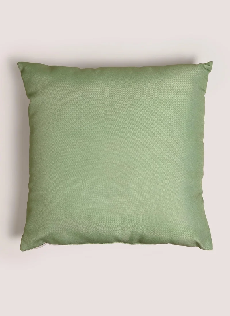 Matalan Meadow Cushion Green