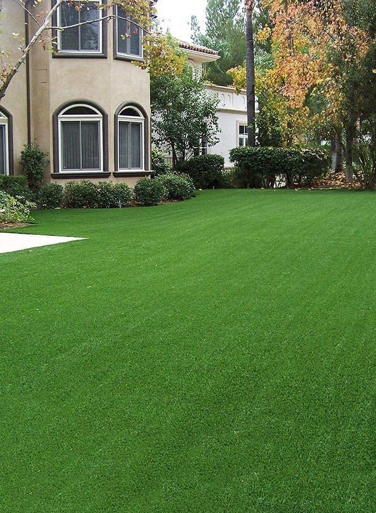 40mm Mix Green colour Artificial Synthetic Carpet Turf Fake Grass, Natural Look and Feel, UK Trademark, 2M length