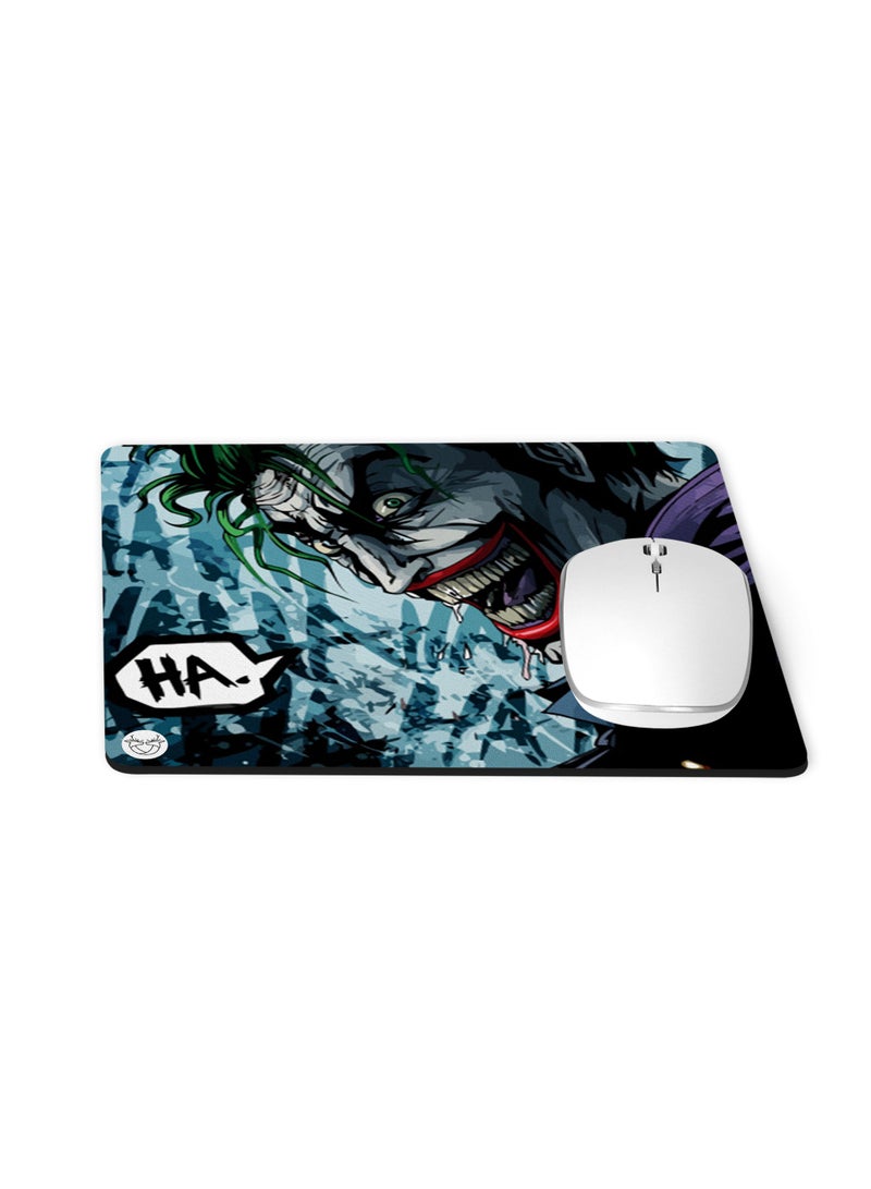 Reeman Design Mousepad printed with the Joker character design