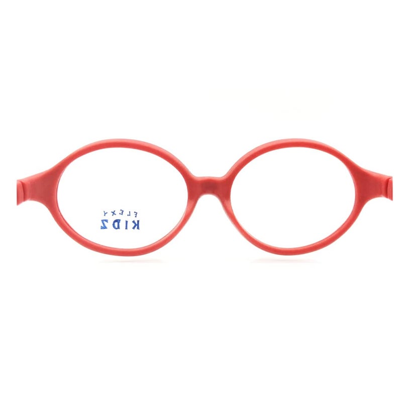 Flexi Kidz Blue Light Blocking Anti Glare Zero Power Unbreakable Eyeglasses Spectacle Frame Protection From TV Mobile Laptop Computer for Kids Girls Boys Unisex With Antislip Silicone Band - Image 3