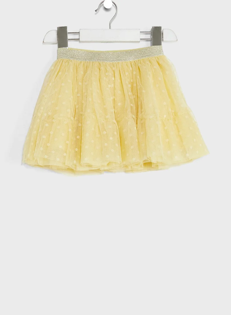 NAME IT Kids Dot Print Skirt