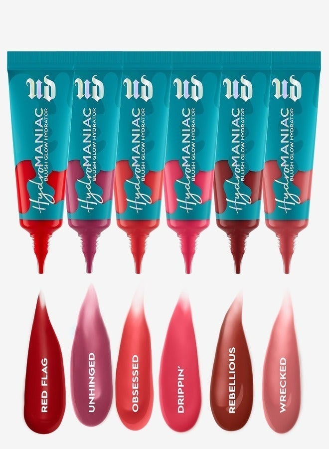 URBAN DECAY Hydromaniac Dewy Obsessed - Coral Peach Liquid Blush - Cheek tint with 24HR hydration 0.5 oz /15 ml - Image 5