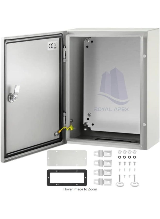 Royal Apex Wall-Mounted Metal Enclosure Waterproof Ip65 Outdoor/Indoor Dustproof Panel Box (300X200X150)  - Image 3