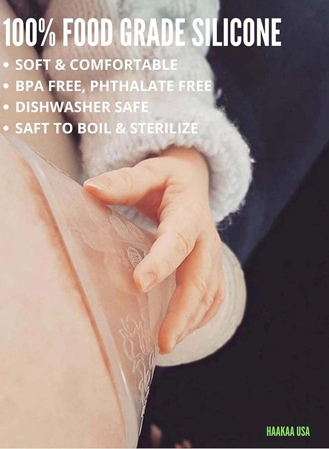 haakaa Silicone Breast Pump 150 ML - Image 4
