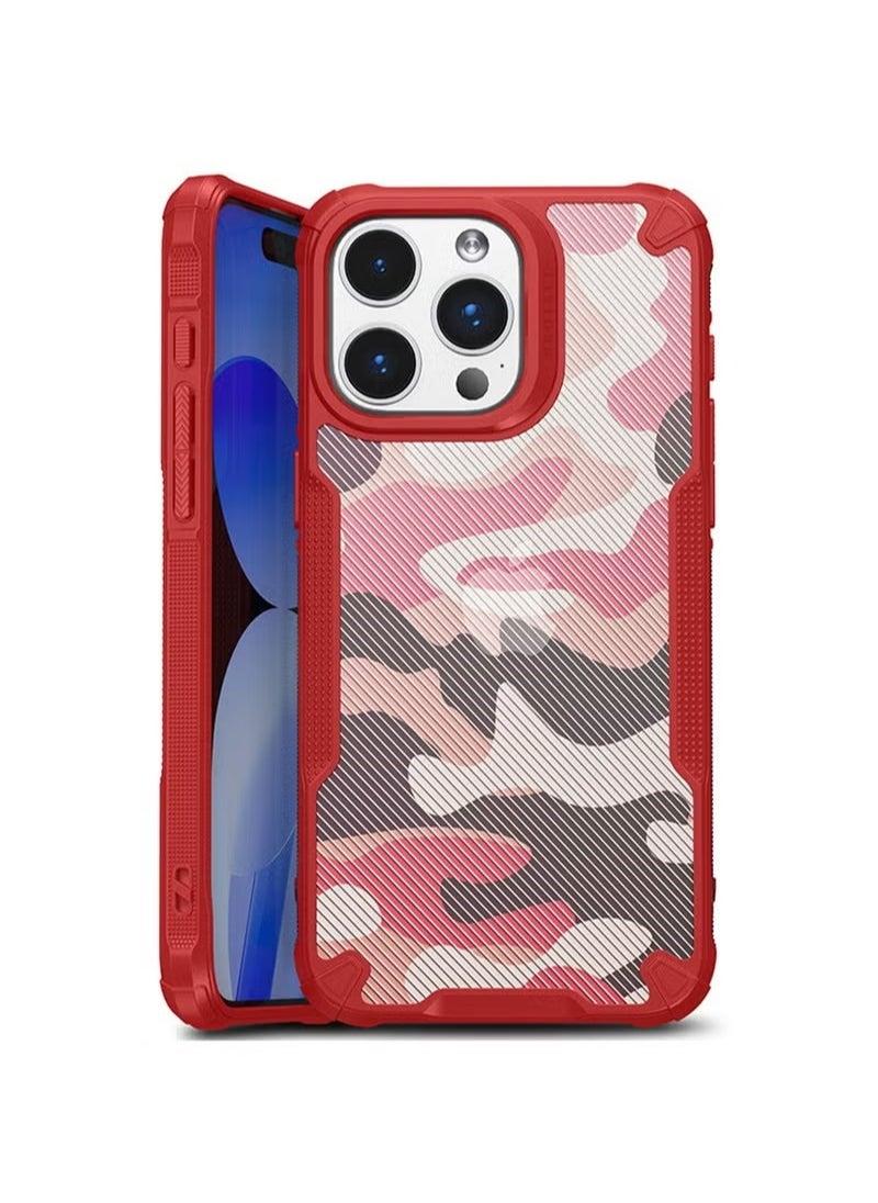X-level Compatible With iPhone 15 Pro Case Cover Hard Back Heavy Duty Shockproof Advanced Protective Bumper Cover Military Design Accessories Protector Protection  - Image 1