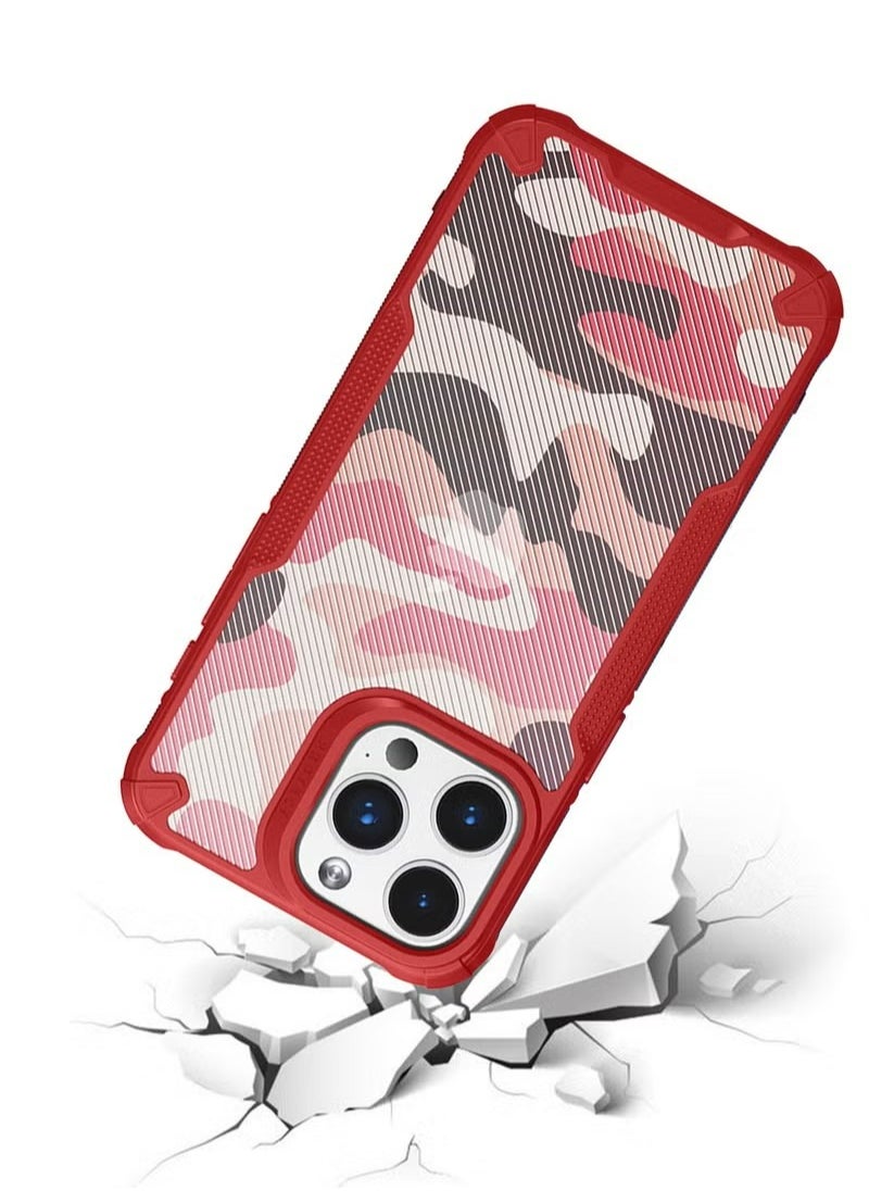 X-level Compatible With iPhone 15 Pro Case Cover Hard Back Heavy Duty Shockproof Advanced Protective Bumper Cover Military Design Accessories Protector Protection  - Image 2
