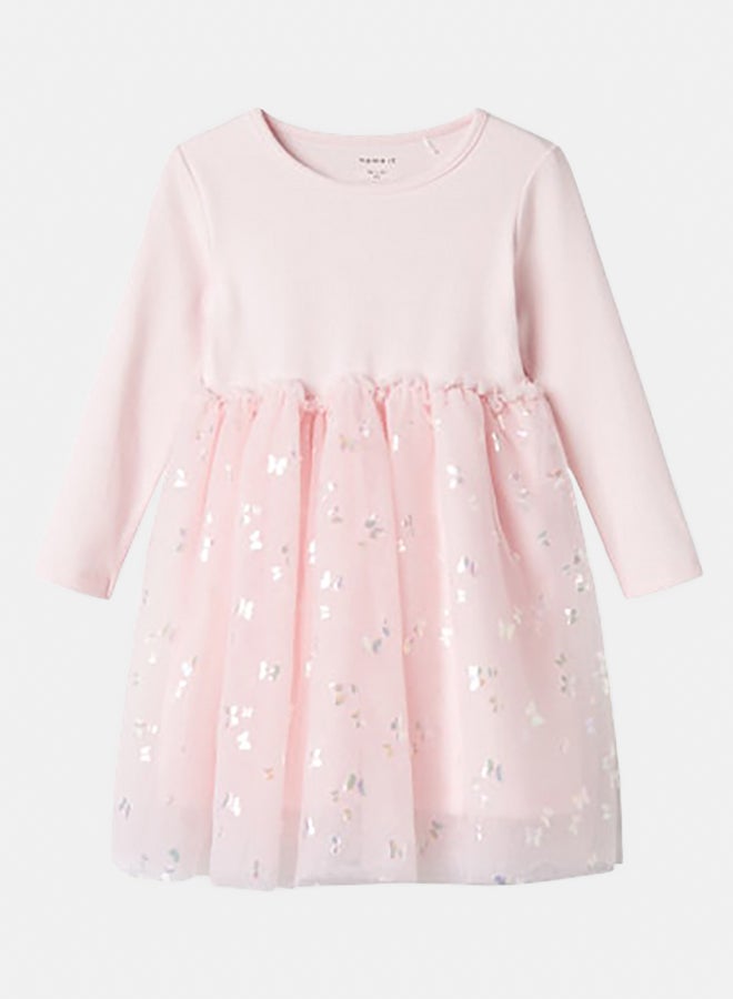 NAME IT NAME IT Kids Girls Butterfly Dress  - Image 1