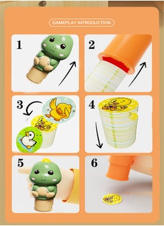 XIYU Stamp Toy and 200 Stickers, Children's Seal Toy Magic Stamp Reward Boy Girl Cartoon Sticker Waterproof  - Image 4