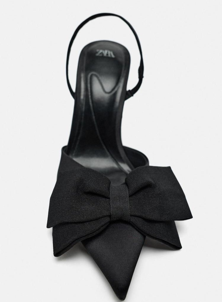 زارا حذاء بكعب مقوس - Image 2