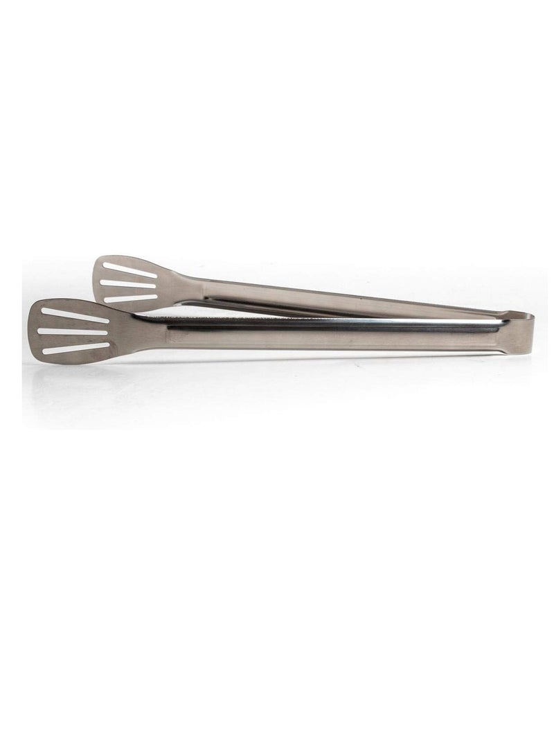 Stainless steel food tong - silver - Image 1