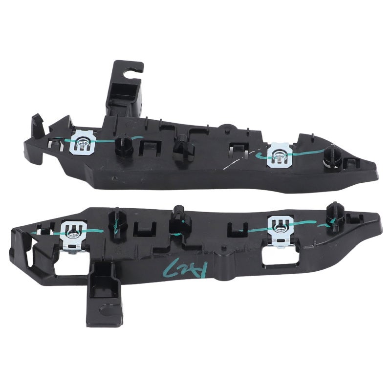 Front Bumper Bracket Set 1617975980 ABS Replacement Stable Function Front Bumper Mount Bracket - Durable Construction for PEUGEOT 3008 SUV 2005-2018+ - Image 5