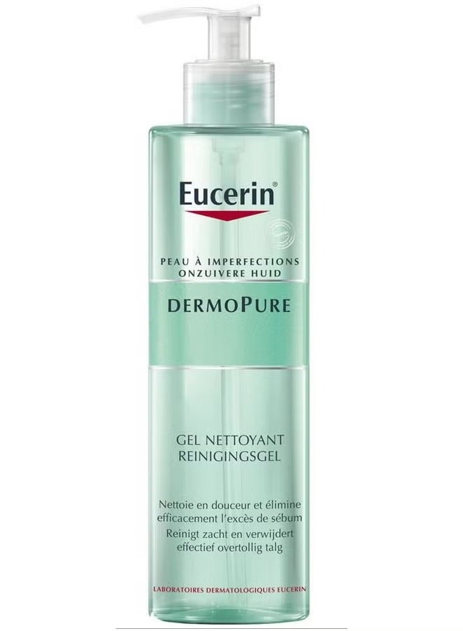 يوسيرين جل تنظيف الوجه ديرمو بيور للتحكم في الزيوت ٤٠٠مل - Image 1