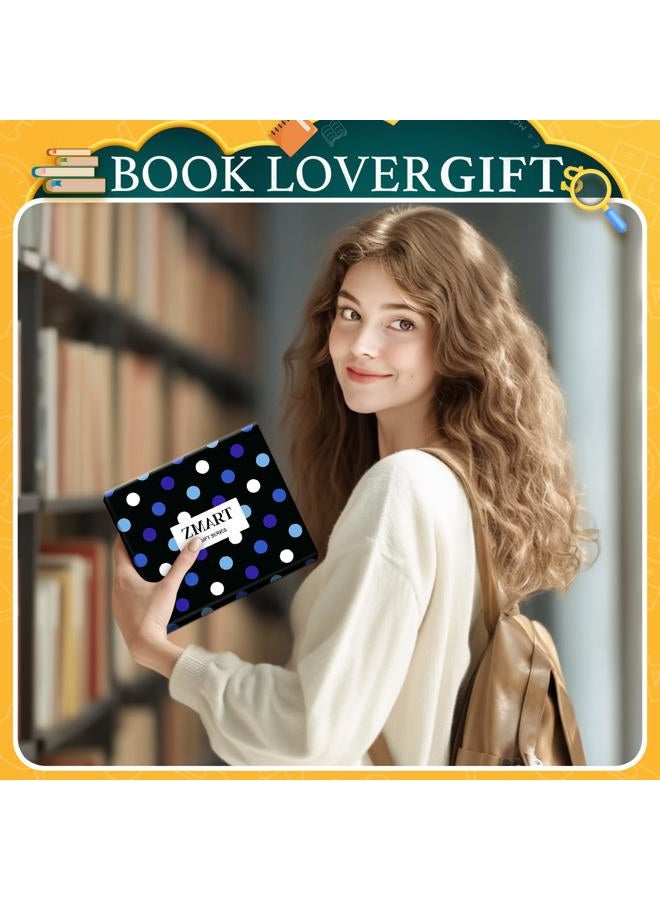 Zmart Book Lovers Gifts for Women - Reading Socks for Adults, Book Reader Gifts for Bookworms, I'm Reading Black, M - Image 5