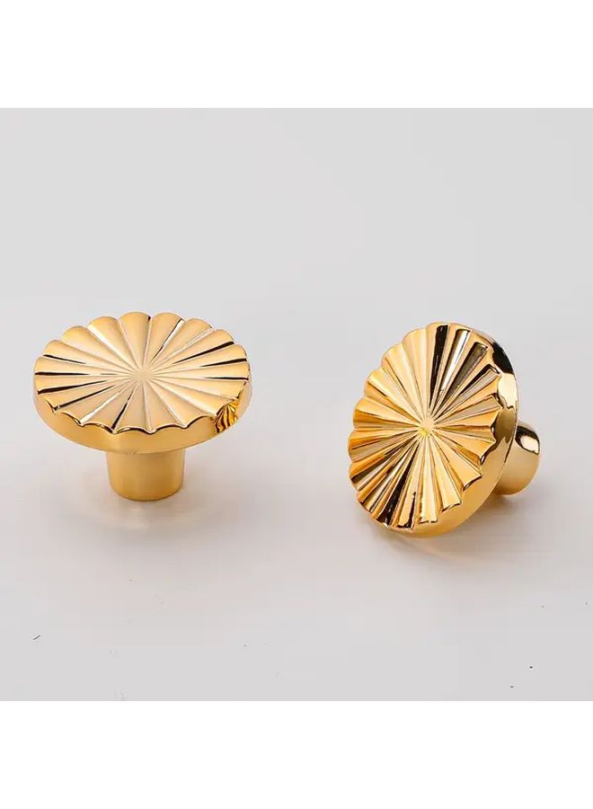 Minimalistic Golden Cabinet Knobs Upgrade Your Kitchen - Image 1