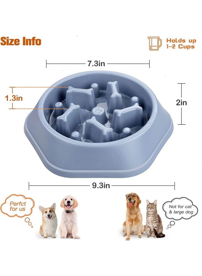 Anti-Chocking Slow Feeding Dog Bowl, Interactive Bloat Stop Bowl Dishes Non-Slide Dog Lick Treat Bowl | Dog Puzzle Bowl (Color As Per Available) - Image 2