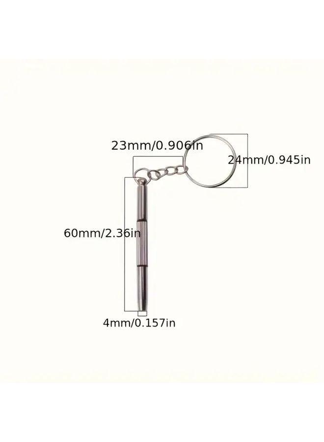3pcs Mini Eyeglass Screwdriver 3 In 1 Multifunctional Glasses Repair Kit For Lens Frame Watch - Image 2