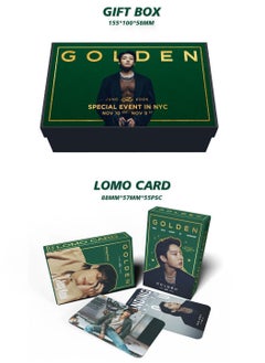 BTS Member JUNGKOOK New Album GOLDEN Gift Box Set With Lomo Cards, Acrylic Stand, Hand Account Tape, Lanyard, Stickers, Photo Card - pzsku/ZE105A0D682B3D8D0FD37Z/45/_/1703471389/0ba9e572-22a0-449c-907e-9b497a493caf