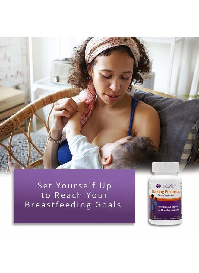 Milkies - Fairhaven Health Nursing Postnatal Vegetarian Supplement for Breastfeeding Women with Vitamin D and B, Nutritious Breast Milk Multivitamin - Gluten and Dairy Free - 1 Month Supply - Image 1