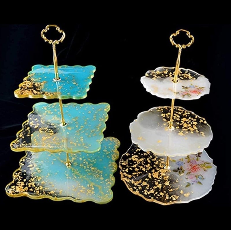 GSWC 300 قطعة أوراق فويل معدنية ذهبية فويلات وضوح فويلات انزلاق فويلات ذهبية مقلدة لعمل يدوي، إطار، فن وحرف، تزيين الأثاث إلخ (ذهب + فضة + نحاس 100 كل منها) 3.14" 3.15" - Image 4