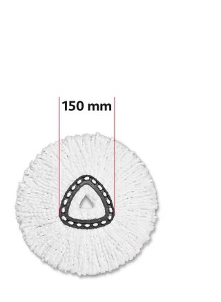 Vileda Turbo Smart 100% Microfibre refill | pack of 1| suitable for all Vileda Spin Mops System | for hard floor surfaces | Classic | White White - pzsku/ZE105F2BF74F43A38F6BCZ/45/1750757011/46cf1705-9a9d-4b72-a8cf-2a40e70d4d5a