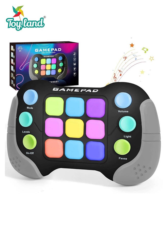 Toyland Kids Light-Up Gamepad Toy with 5 Game Modes-Quick Push Game Fidget Toys For Kids-Assorted Colour - Image 1