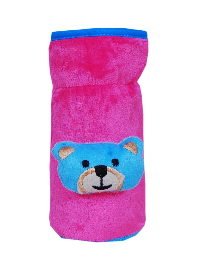 Alya The Cheeky Kidzz Pack Of 3 New Born Baby Nursing Feeding Bottle Cover With Soft Stretchable Velvet Attractive Cartoon DesignIBaby Milk Feeder Bottle Cover 150 Ml-200 Ml(0-2 Years)(Design 2) - Image 3