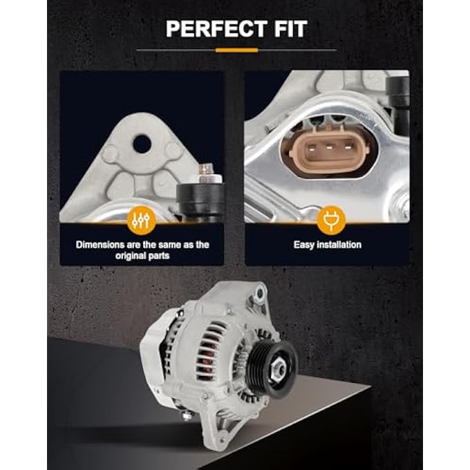 ROADFAR New Alternator Compatible for Toyota for 4Runner 2000,for Toyota for Tacoma 2000 2001 2002 2003 2004, Replace 13885 - Image 5