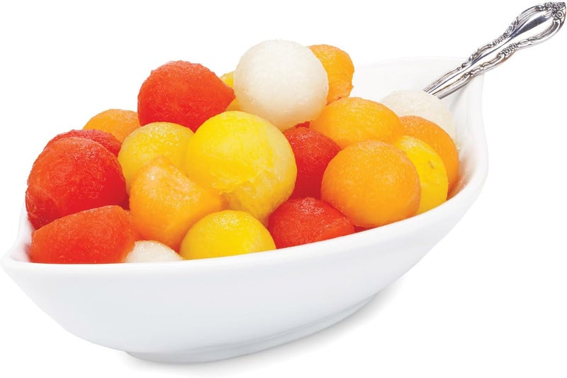 CAT CORA Melon Baller, Professional 18/8 Stainless Steel Dual Blades 22/30-MillimeterFor Melon Balls and Garnishes, Ergonomic Soft-Grip Handle - Image 4