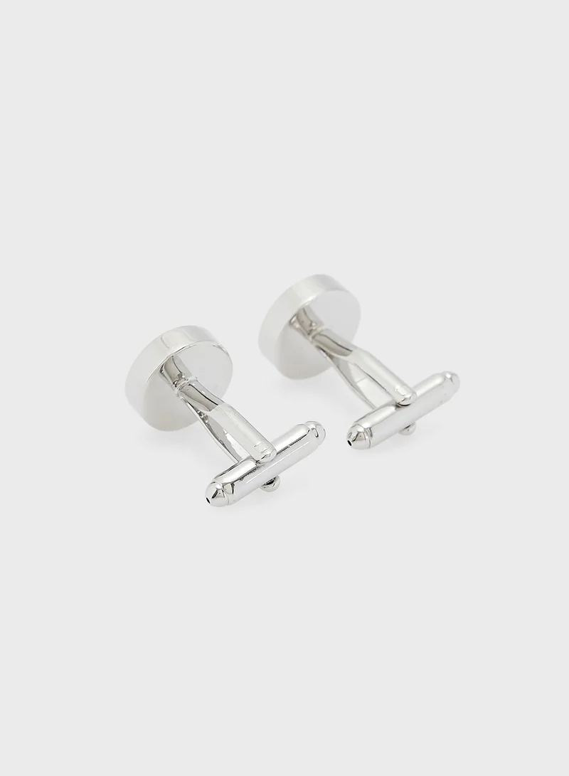 Robert Wood Cufflinks And Tie Pin Set In Gift Box