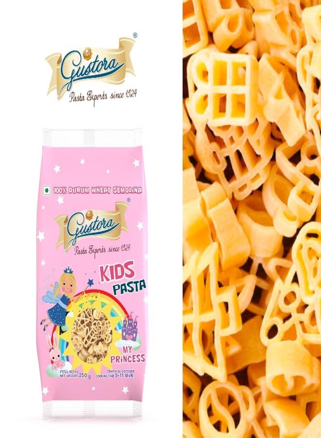 Gustora Healthy Fusilli & My Princess Kids Pasta Combo Made Of Durum Wheat Semolina I Rich In Protein & Fibre I Zero Cholesterol I Vegetarian I No Trans - Fat I Cooking Time 10 Min - 750 Gm - Image 5