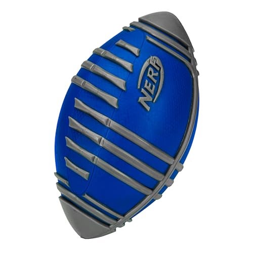 Nerf Weather Blitz Foam Football, All Weather Play, Water-Resistant, Easy to Hold Grips, Indoor & Outdoor Sports Toys for 5 Year Old Kids - Image 1